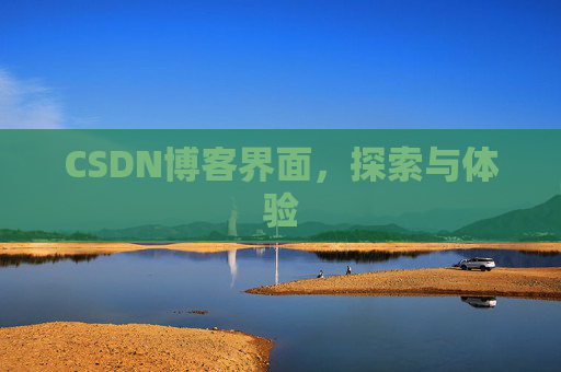 CSDN博客界面,探索与体验